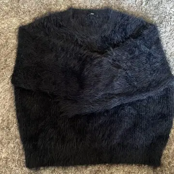 HARE 블랙 니트 스웨터 S 사이즈