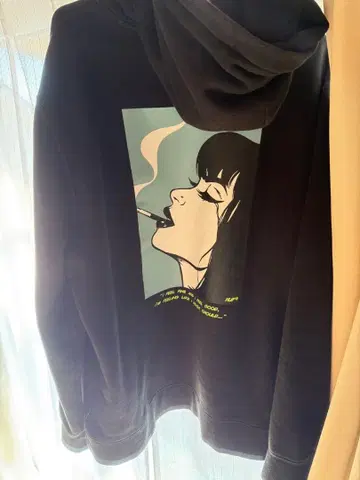 HUF 그래픽 프린트 후드티 XL