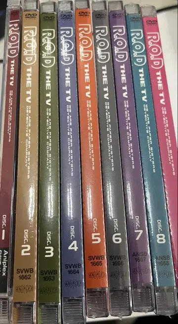 DVD TV판 R.O.D 전 9권 세트 전권