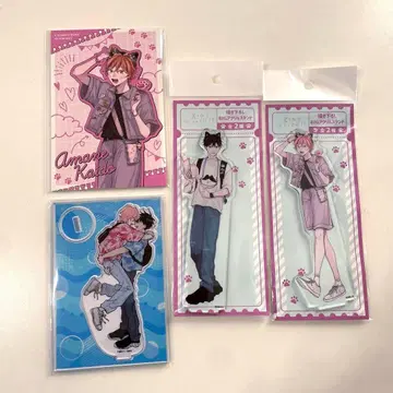 너라면 사랑해 볼 수 있어 나라코이 쿠보타 말 아크릴 스탠드 엽서 세트