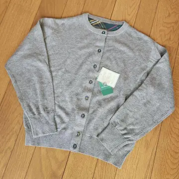 애프터눈 티 가디건 타탄 체크