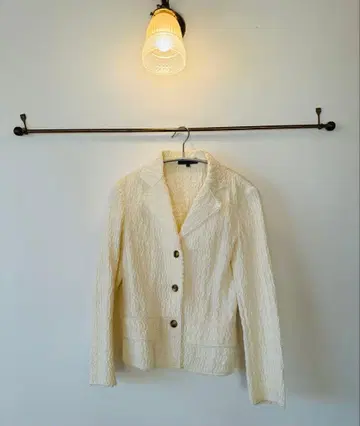 DUAL VIEW 테일러드 자켓 아이보리 40