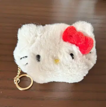 Sanrio 키티 미니 페이스 파우치 동전 지갑 코인 케이스