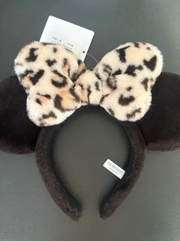 당일 발송 디즈니 머리띠 레오파드 무늬 미사용 새상품