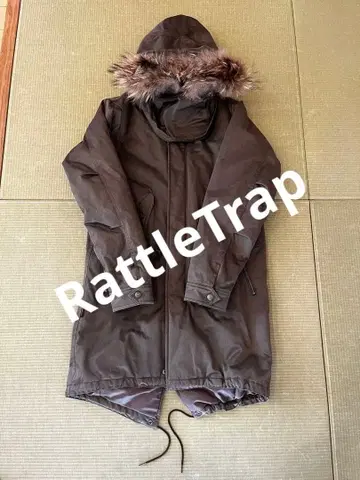 RattleTrap 모즈 코트 L 다크 브라운