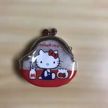 키티 쇼와 레트로 가마구치 지갑