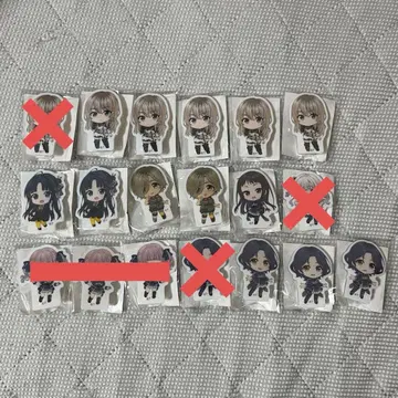 낱개 판매 가능! 캬랏토 복권 걸즈밴드크라이 D상 메모 클립