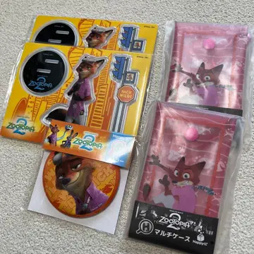 주토피아 해피 복권 닉 5종 세트