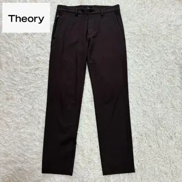 Theory 남성용 스트레치 팬츠 28 브라운