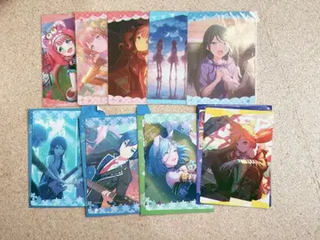 프로세카 책받침 9점 묶음 판매