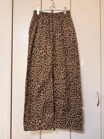 X-girl 레오파드 무늬 팬츠