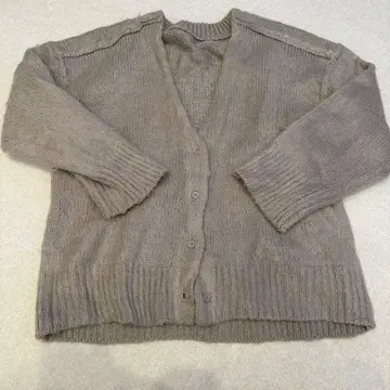 그레이 니트 가디건 프릭스스토어