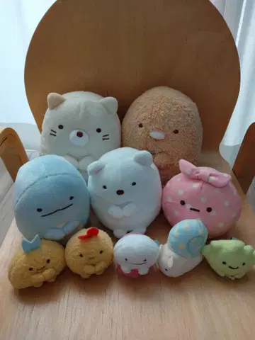 스미코구라시 봉제 인형 묶음 판매