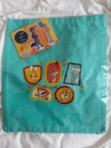 [ 미개봉 ] Happy 복권 쥬토피아 2 토트 아크릴 스탠드 세트