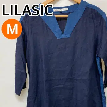 LILASIC 원피스 튜닉 원피스 7부 소매 M [ CT1858 ]