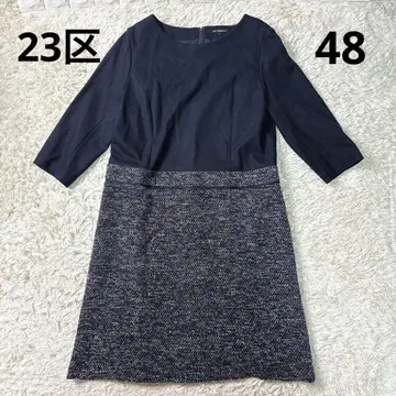 23구 도킹 원피스 48 4L 포멀