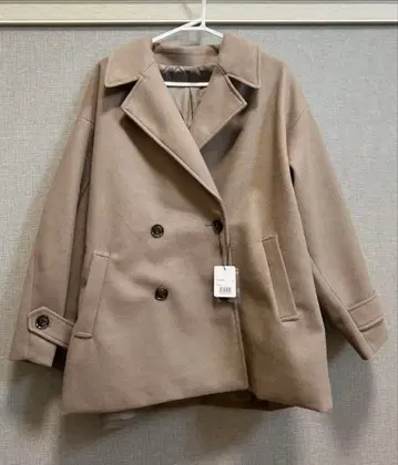 활약 기대의 울 터치 오버 P 코트 모카 FREE