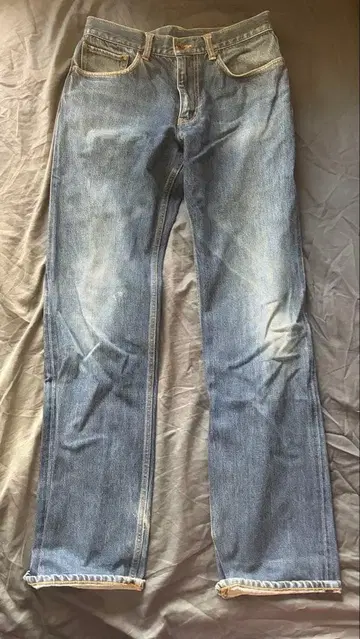 스노우피크 인디고 셀비지 데님 1st