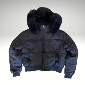 Y2K 인조 모피 자켓 L / 블랙 / 미사용 새상품 / 택 없음