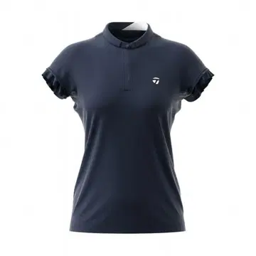 새상품 여성용 XS 네이비 피케 셔츠 TD121