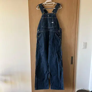 빈티지 Lee 오버롤 40년대 도넛 버튼