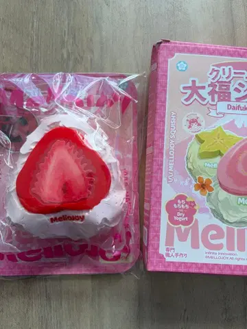mellojoy 다이후쿠 시리즈 딸기 스퀴즈