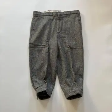 USED 체크 크롭 팬츠 MADE IN UK 영국산