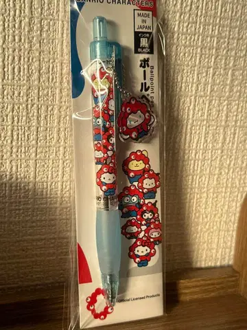 오사카 만박 산리오 캐릭터 아크릴 부품 포함 볼펜 시나모롤