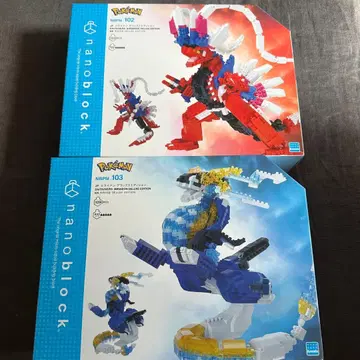 나노블럭 포켓몬 미라이돈 코라이돈 세트