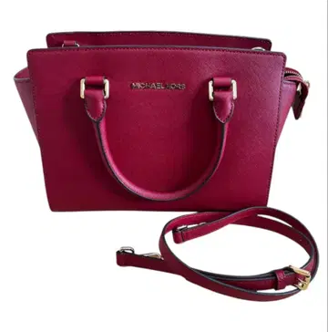 [중고] MICHAEL KORS 핸드백 2WAY 레드 빨간색 브랜드