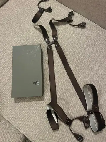 BRETELLE&BRACES 서스펜더 브라운