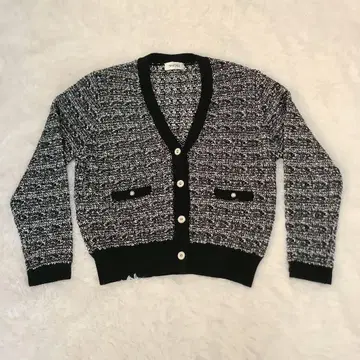 snidel 스나이델 니트 트위드 가디건 프리 사이즈