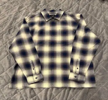 OMBRE ZIP LS SHIRT / HUF 하프 지퍼 셔츠