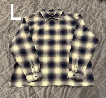 OMBRE ZIP LS SHIRT / HUF 하프 지퍼 셔츠