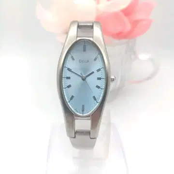 [ 작동품 ] 알바 듀아 쿼츠 여성용 손목시계 오벌 관671f