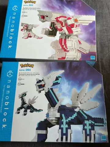 나노블록 NBPM-095 파르키아 NBPM-094 디아루가 2개 세트