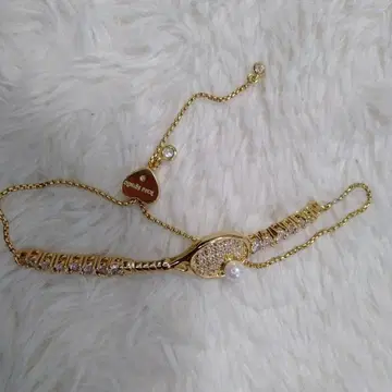 katespade 각인 테니스 에스파스 아르 골드 팔찌