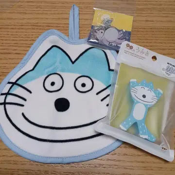 [ 즉시 구매 ] 11마리 고양이 바바 노보루 키링 루프 타월 쌓기