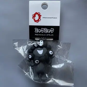 간사이 만박 미야쿠랴쿠 PVC 마스코트 블랙 키링 A