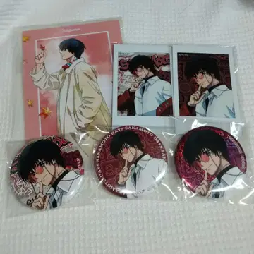 SAKAMOTO DAYS 나구모 요이치 캔뱃지 캐릭터냅 브로마이드