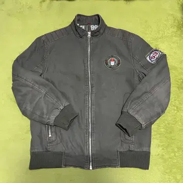 밀리터리 그레이 자켓