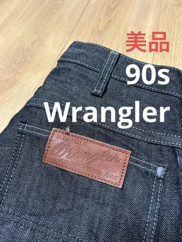 90s Wrangler BEN ROOT TAILOR 다크 데님