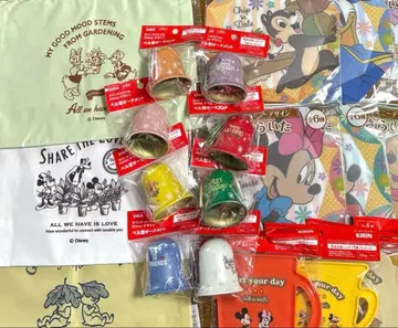 기린 디즈니 디자인 벨 모양 오너먼트 8종 플레이트, 백 포함