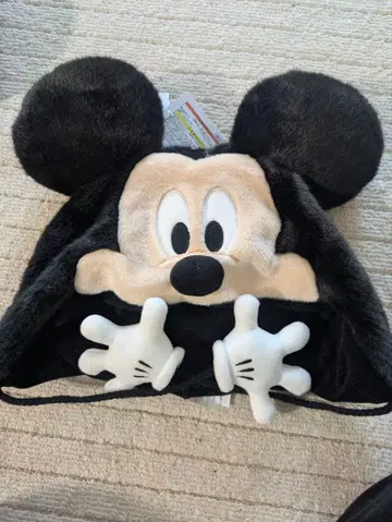 미사용 새상품 미키 팬캡