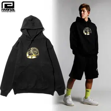 REVERSAL 리버설 챔피온 반지 후드티 블랙 쭈리 맨투맨