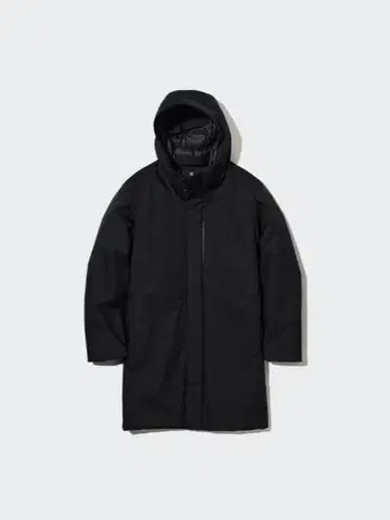 [ UNIQLO ] 하이브리드 다운 코트 울 혼방