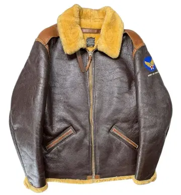 리얼 맥코이 리얼 무스탕 플라이트 자켓 42