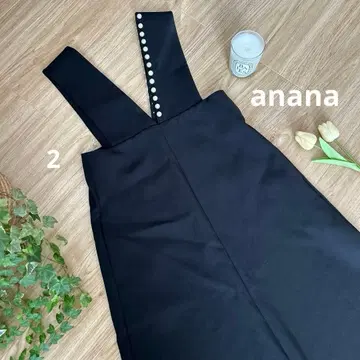 anana 아나나 펄 V 서스펜더 원피스 2 롱 올 시즌