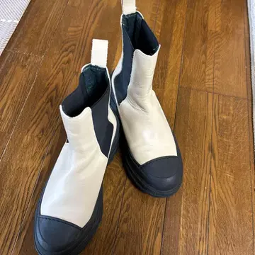 FAEDA 파에다 ships 사이드 고어 부츠 가죽 천연 가죽