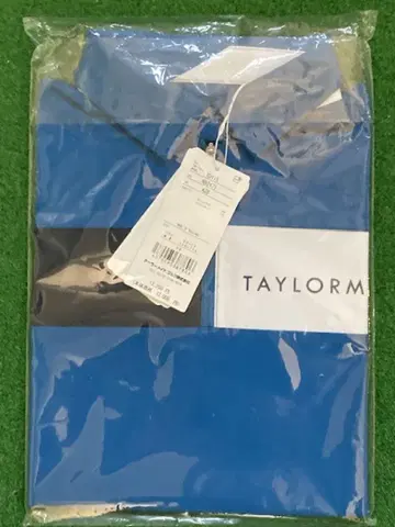 새상품 여성용 반팔 셔츠 XS 블루 컬러 블록 TD115